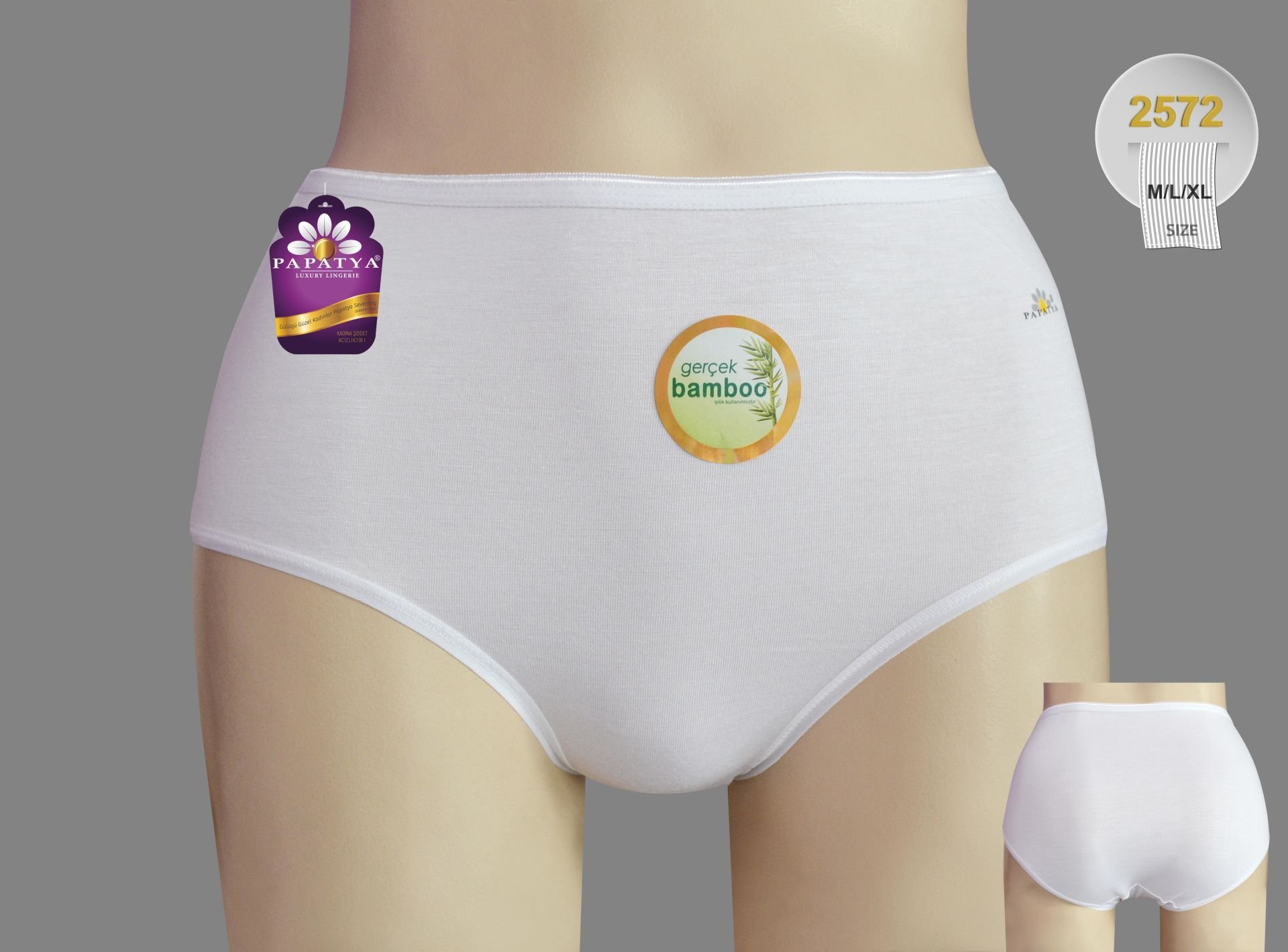 Papatya 2572 Bambu Kumaş Bayan Bikini