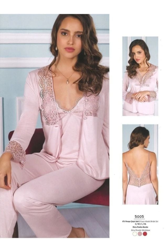 Pierre Cardin 5005 Penye 6 Lı Takım Pudra S