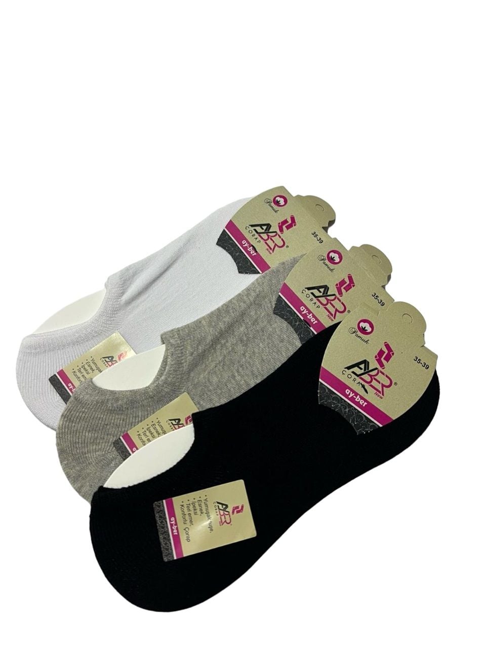 Ayber 9589 Kadın Spor Babet Çorap