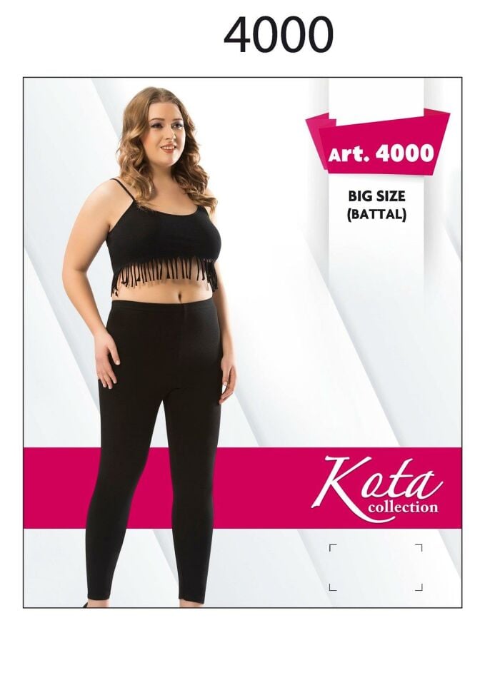 KOTA 4000 BAYAN UZUN PAÇA KATLAMA TAYT