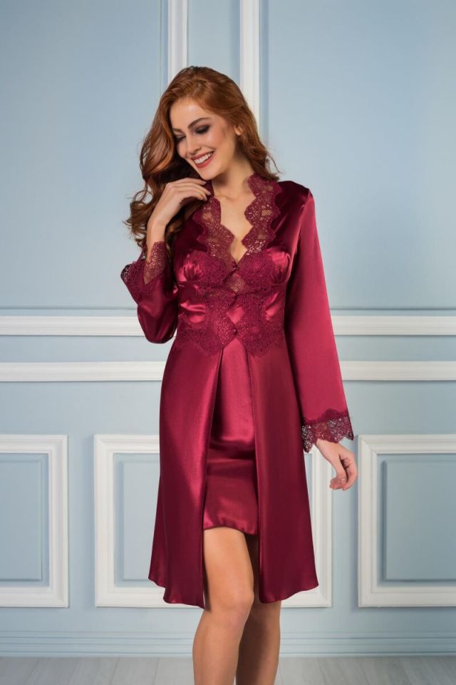 PİERRE CARDİN 6335 BAYAN 6 Lİ TK BORDO XL