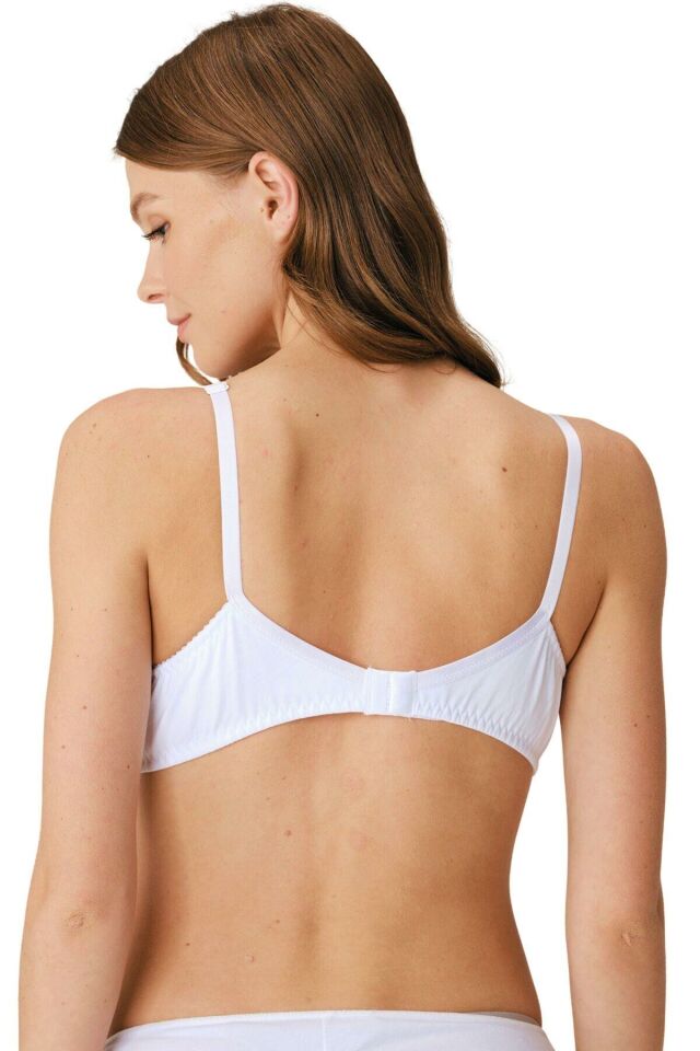 Anıl Kadın Pamuklu Balensiz Desteksiz Toparlayıcı Klasik Sütyen 0512
