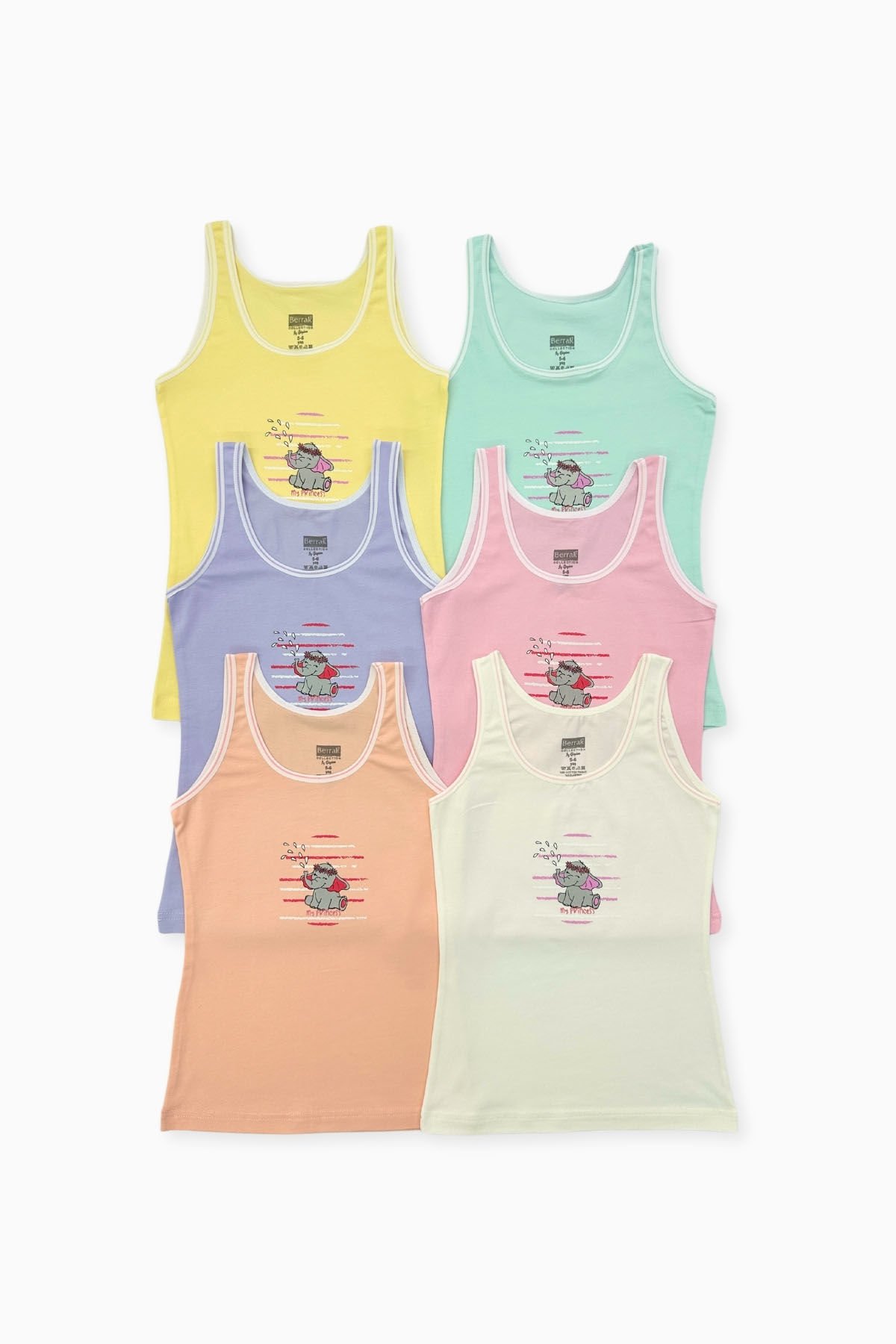 Berrak 5612 Kız Çocuk Geniş Askılı Atlet