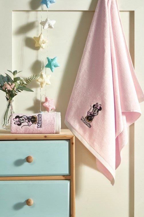 Özdilek Disney Minnie Mouse Happy Pembe Banyo Seti