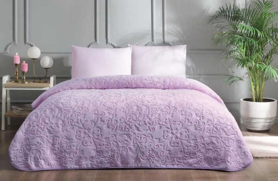 Özdilek Çift Kişilik Trendy Art Deco Battaniye