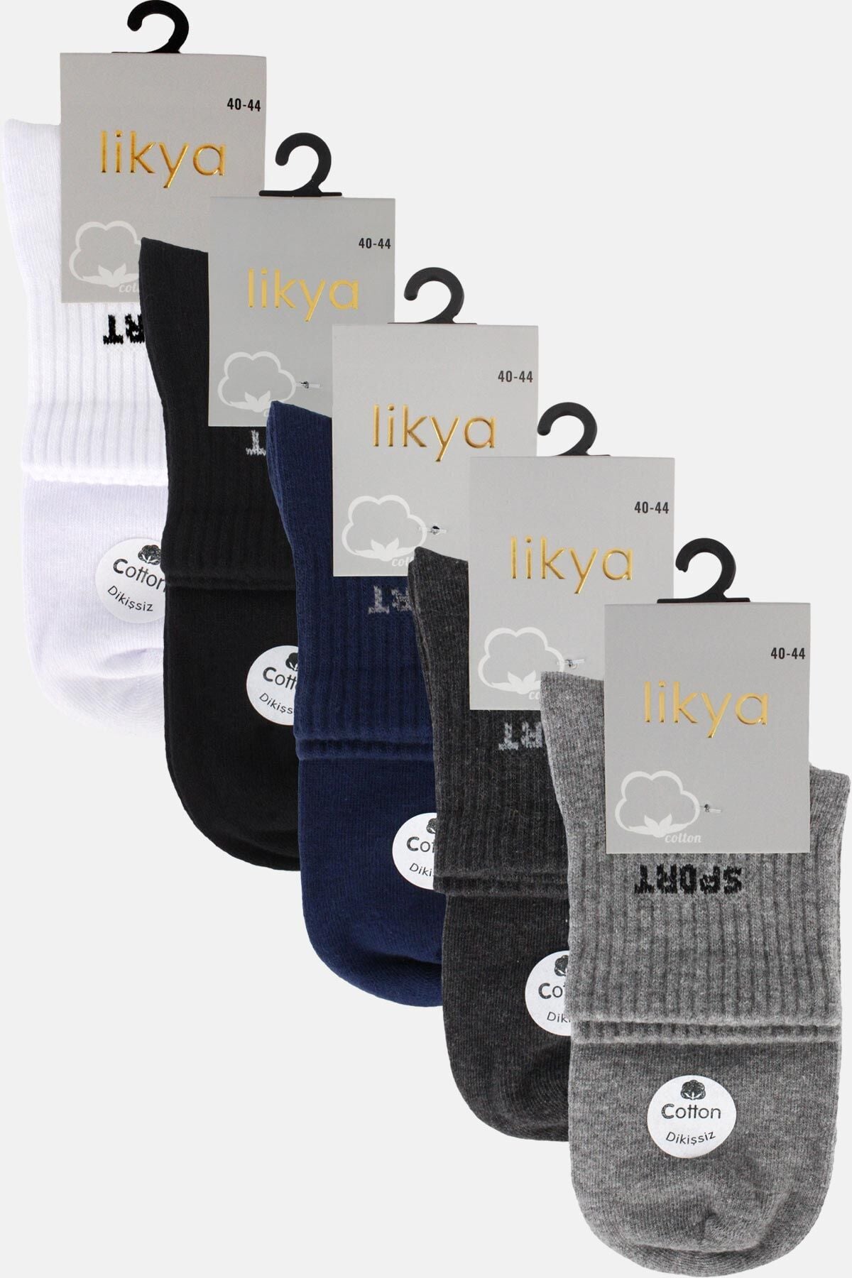 Erkek E-36 Tenis Licra Çorapı