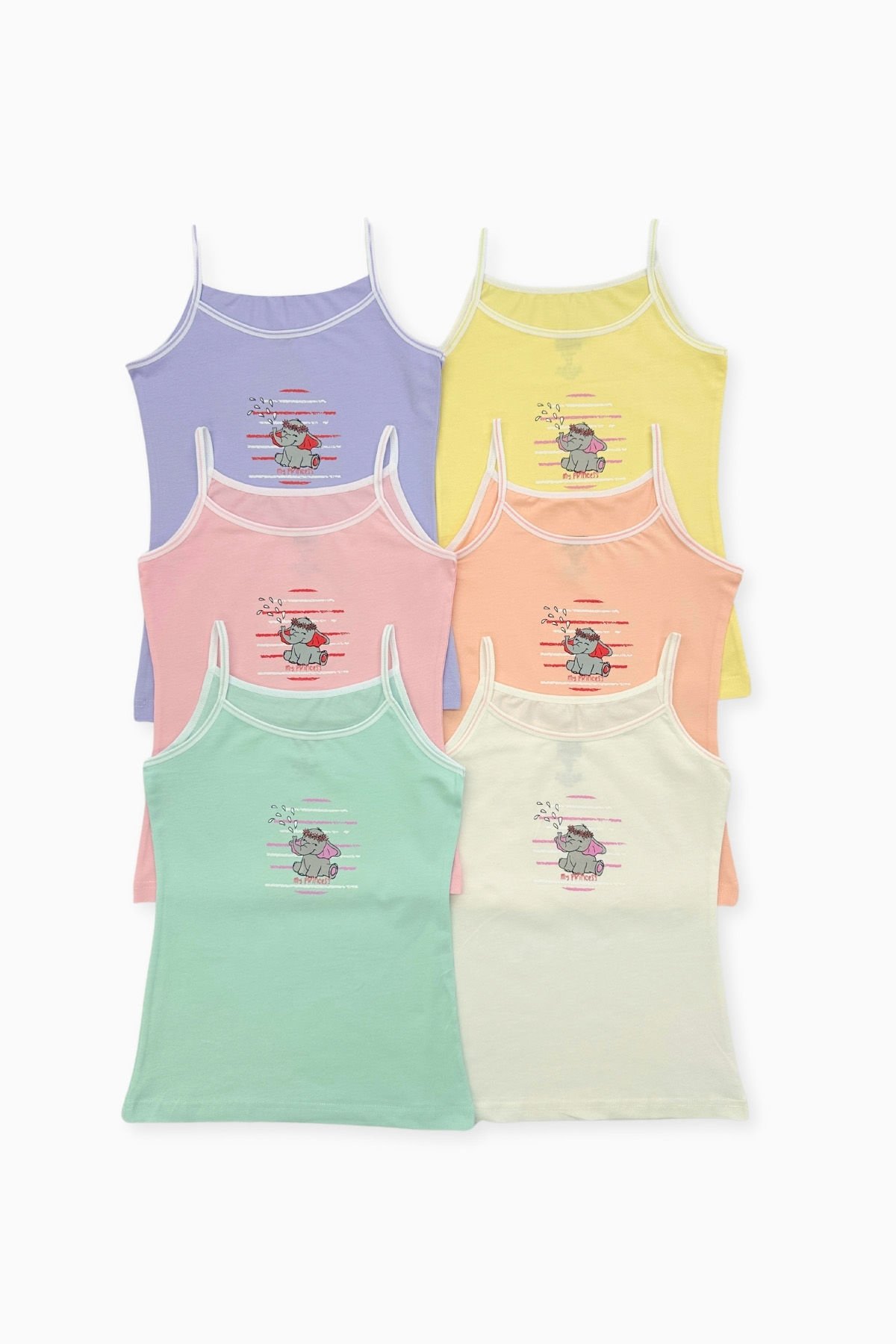 Berrak 5611 Kız Çocuk İp Askılı Atlet