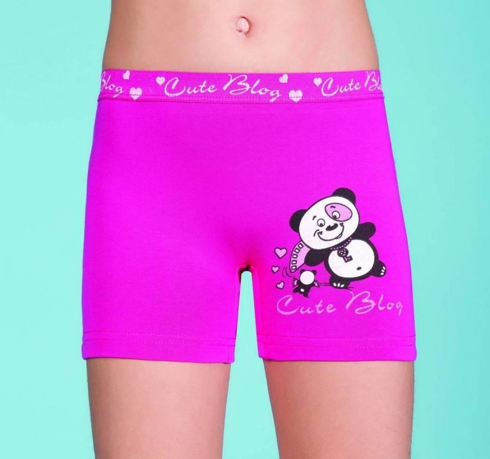 Berrak 2565 Kız Çocuk Baskılı Boxer