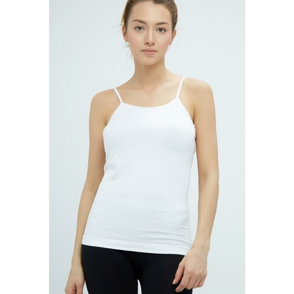 ELİTE LİFE 846 AT-01 İNCE ASKILI ATLET -S-M - -BEYAZ