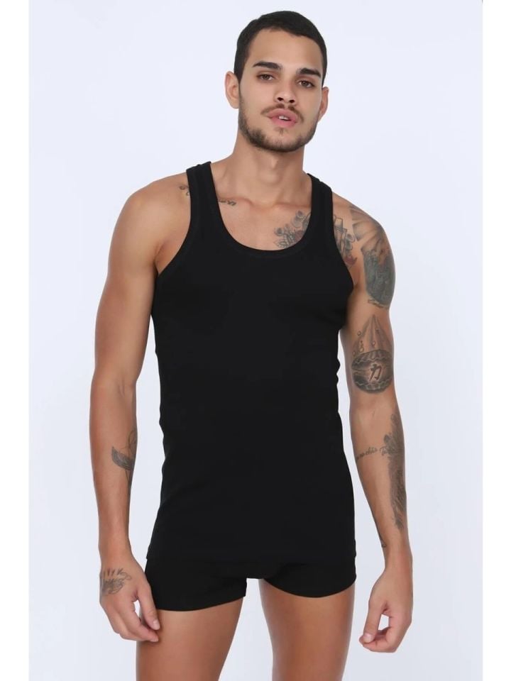 Saran 3004 Erkek Ribana Askılı Atlet