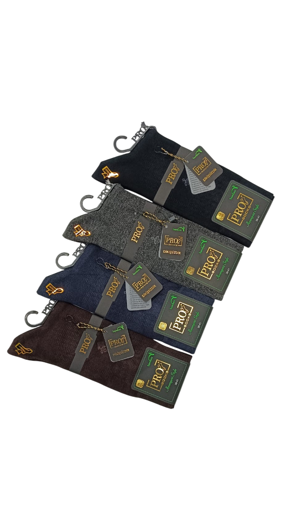 Pro 17576 erkek bamboo mevsimlik çorap