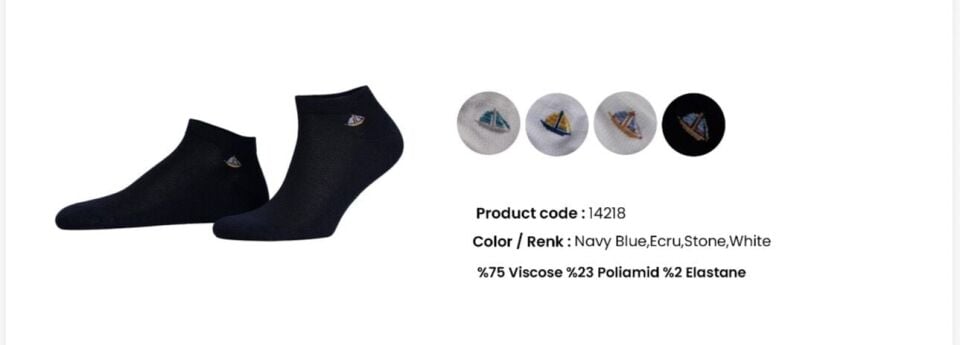 Aytuğ 14241 erkek bambu patik