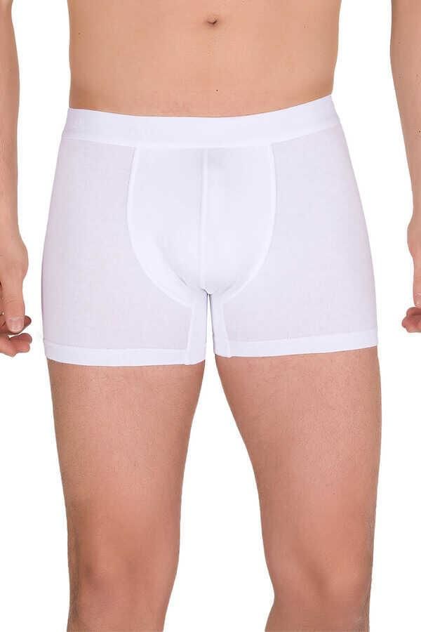 Berrak 4476 Erkek Modal Boxer -BEYAZ - - L