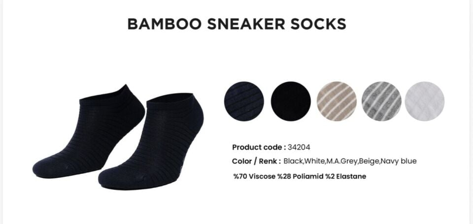 Aytuğ 34220 bayan bambu patik