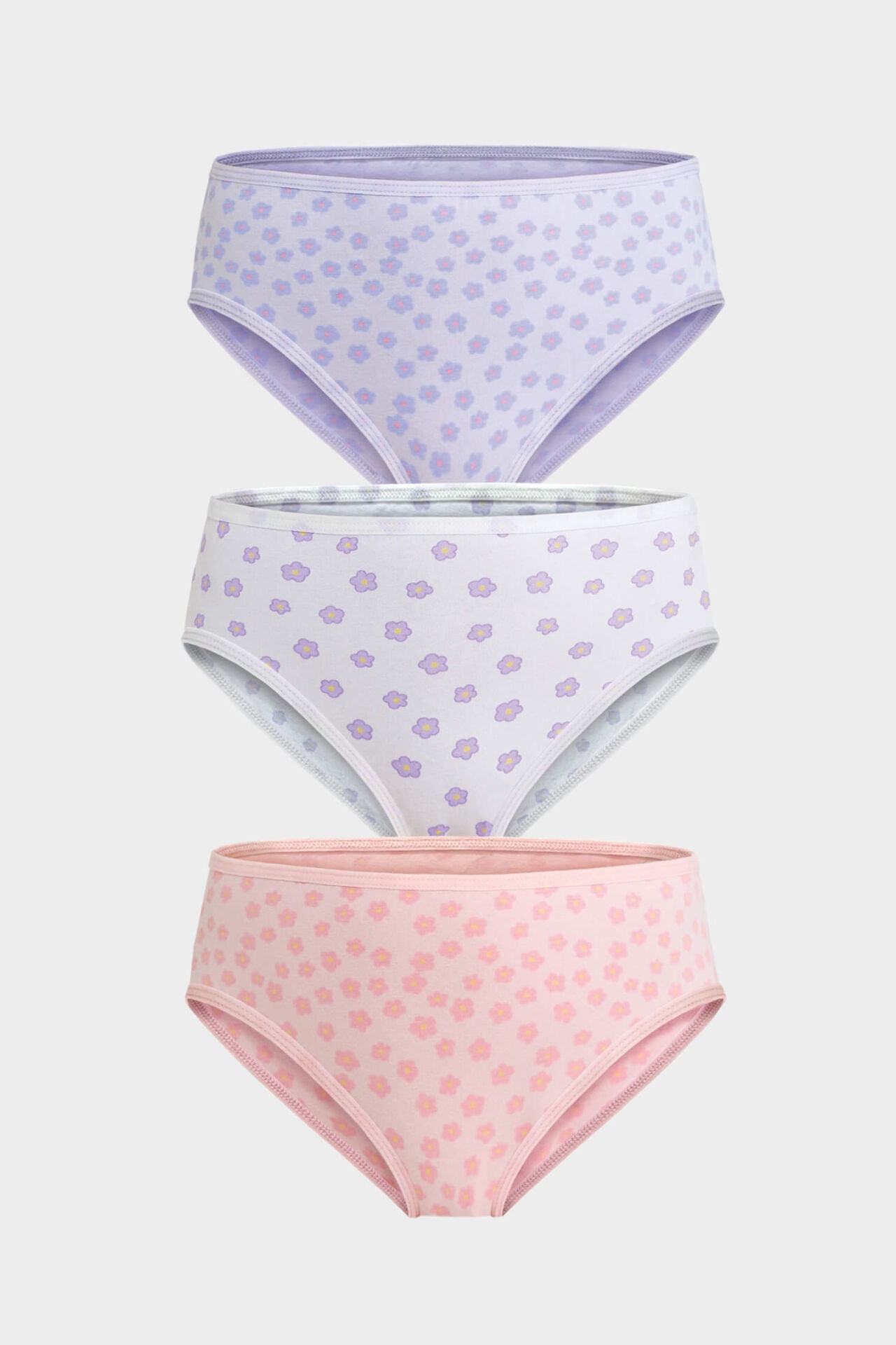 Berrak 5647 kız 3lü slip külot
