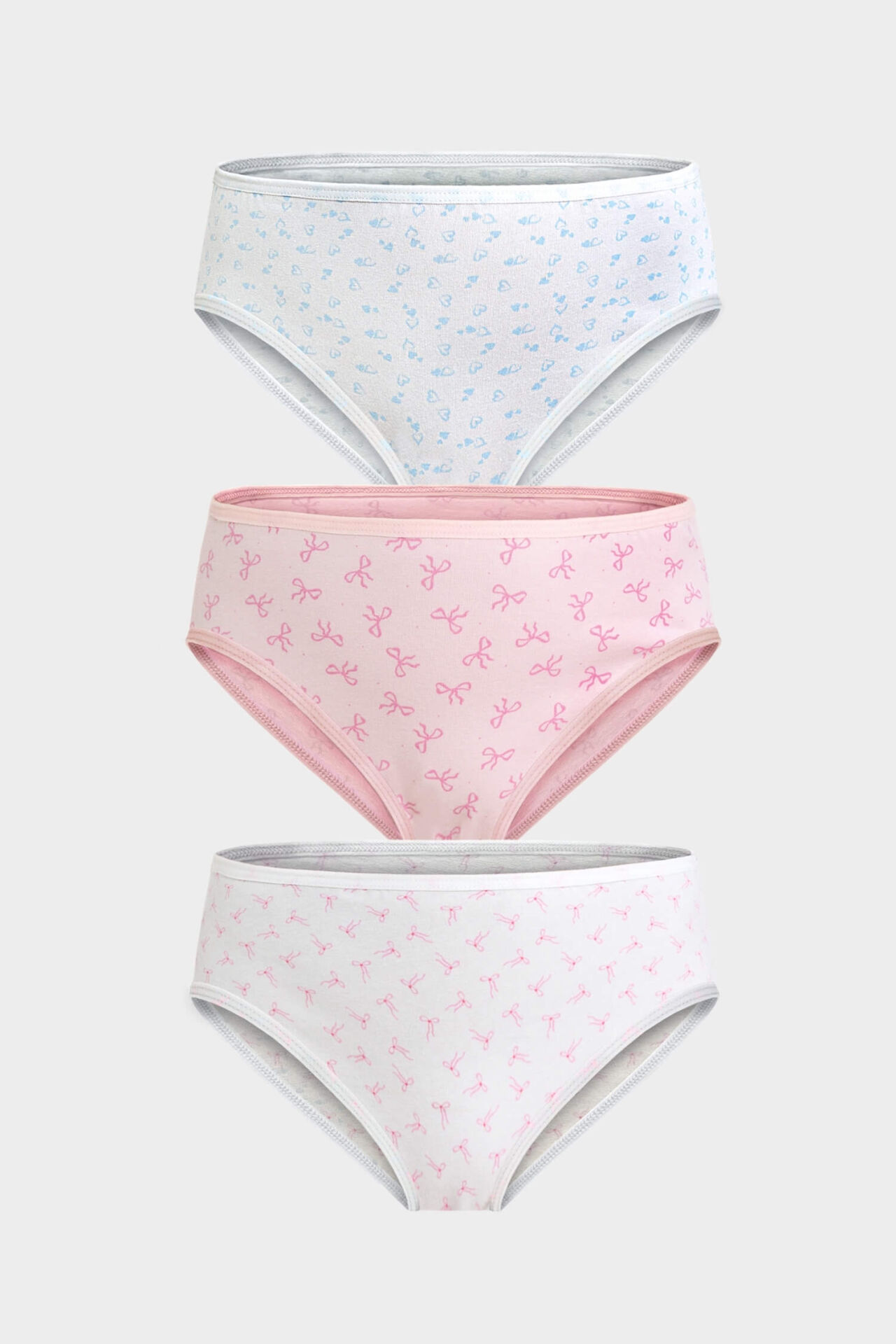 Berrak 5641 kız 3lü slip külot