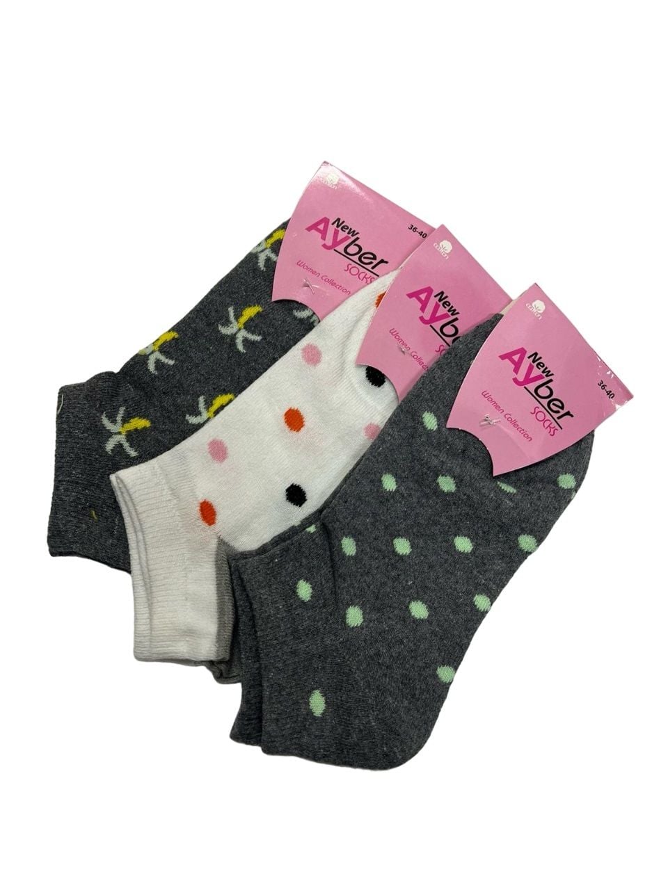 Ayber 3600 Kadın Penye Patik Çorap