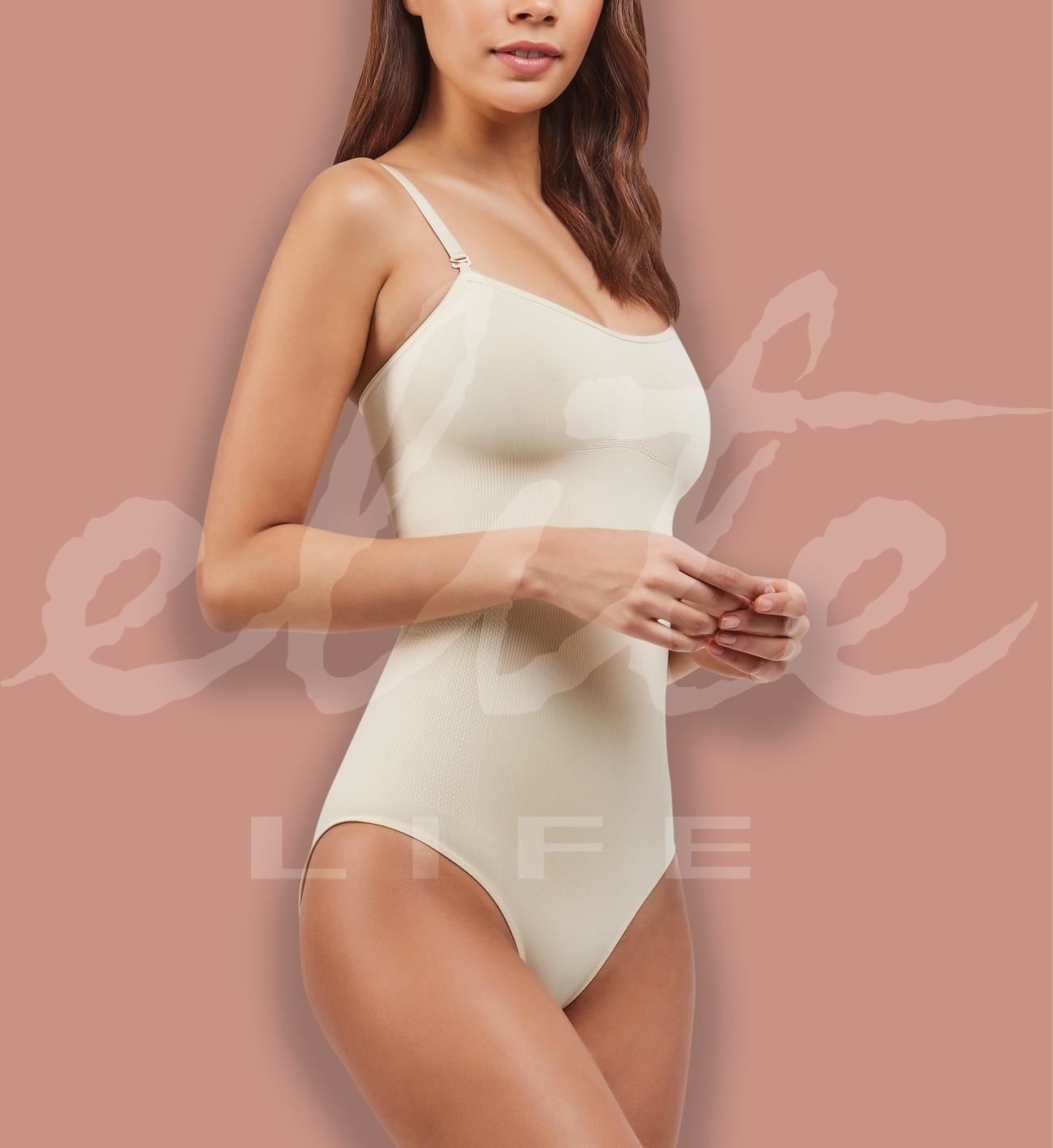 ELİTE LİFE 876 K-14 KORSE SLİP BODY ---TEN - -S-M