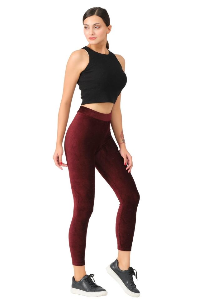 VOGSİGN 618 BAYAN KADİFE TAYT