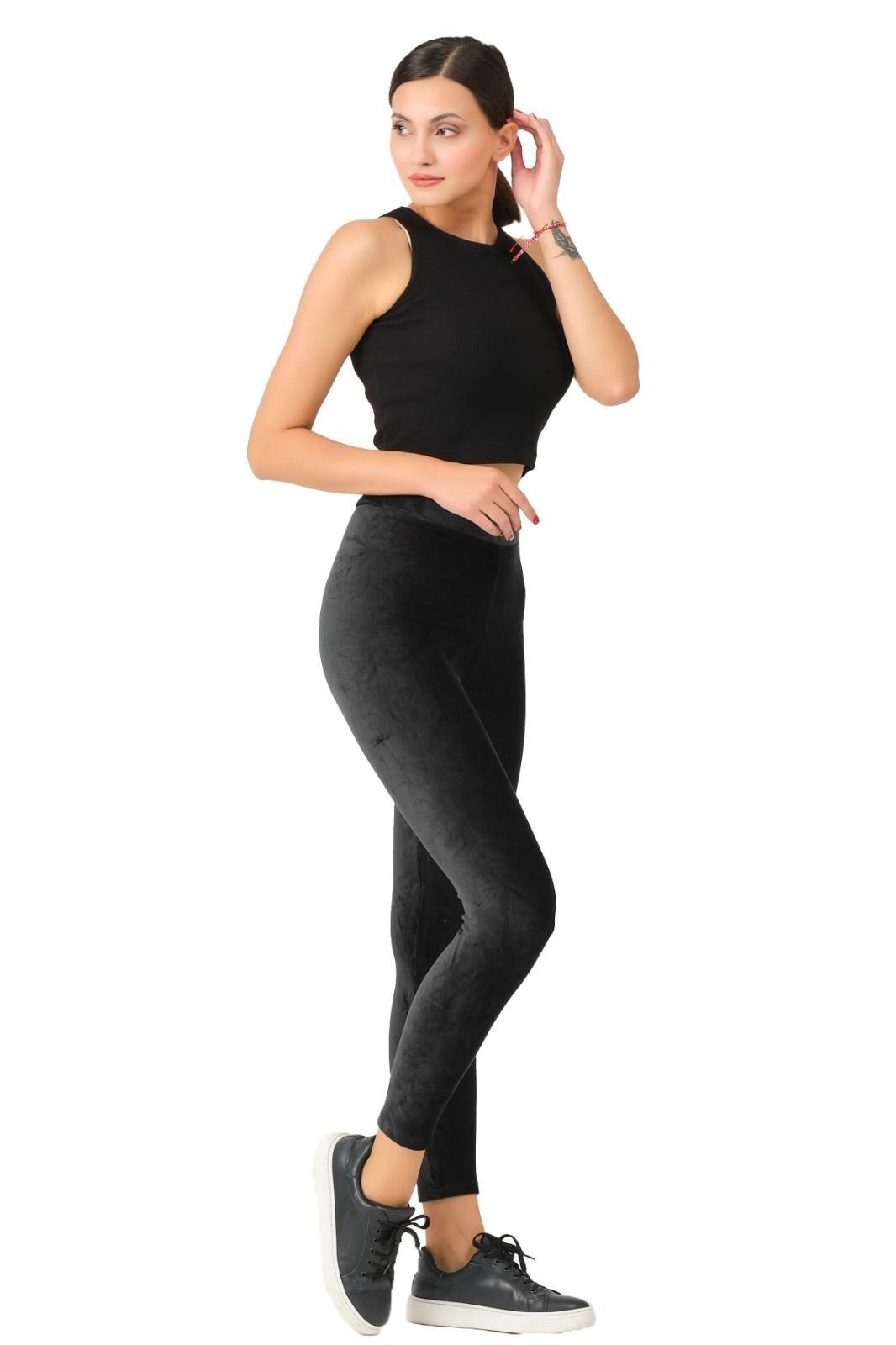 VOGSİGN 618 BAYAN KADİFE TAYT