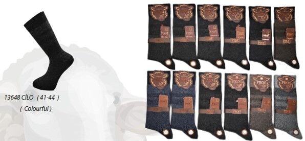 Pro 13648 erkek lamswool çorap