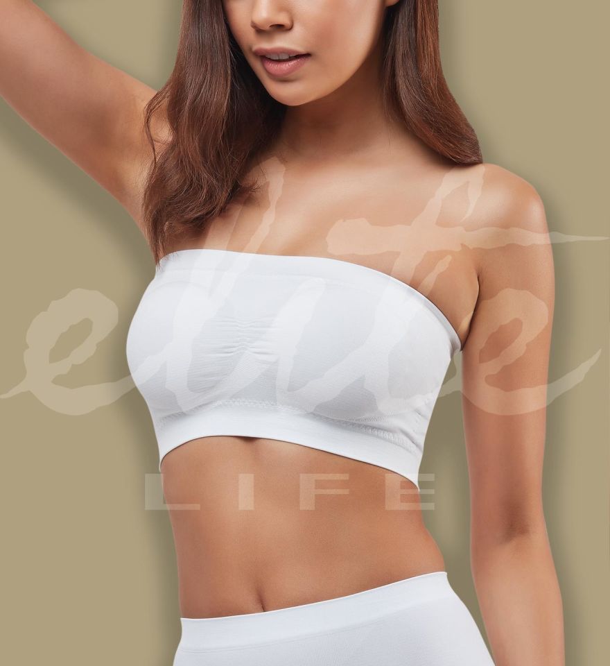 ELİTE LİFE 776 B-09 BYN DESTEKLİ STRAPLEZ L-XL - -BEYAZ