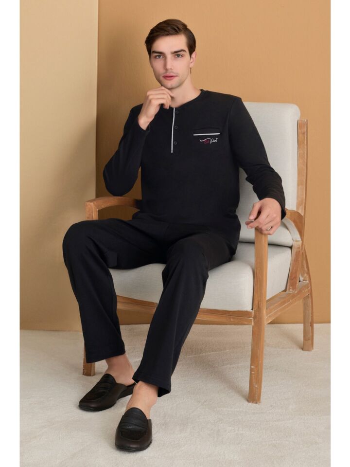 Elite Point 1250 Erkek Uzun Kol Pijama Takımı