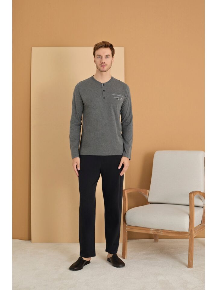 Elite Point 1250 Erkek Uzun Kol Pijama Takımı