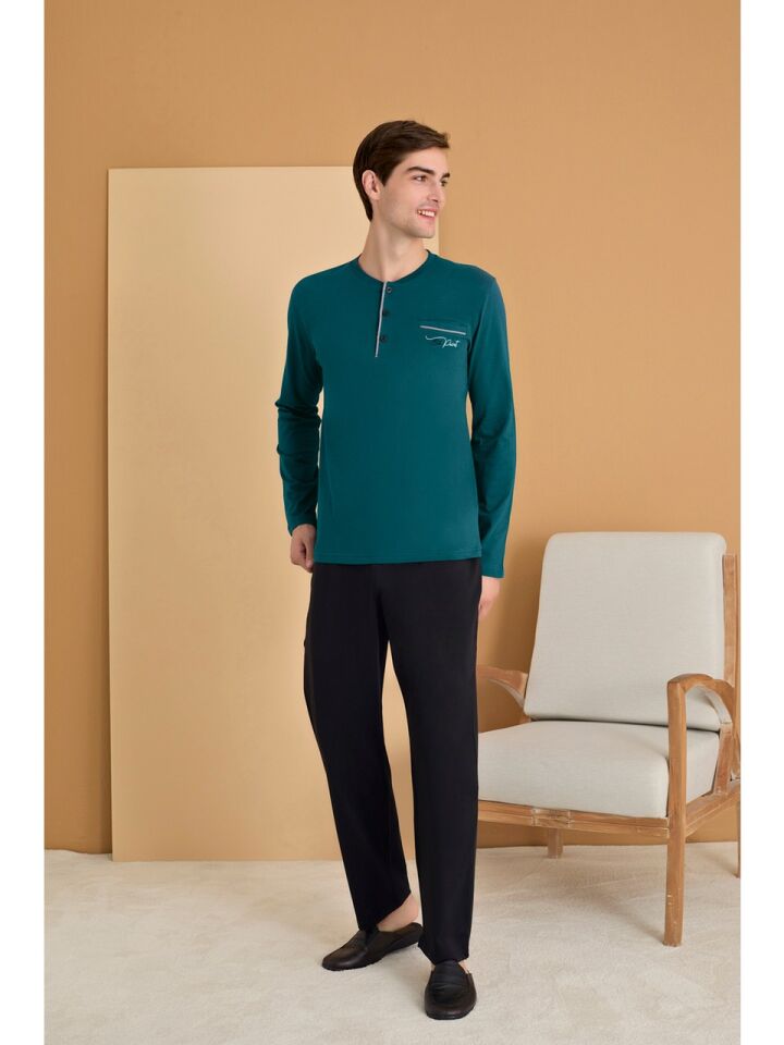 Elite Point 1250 Erkek Uzun Kol Pijama Takımı
