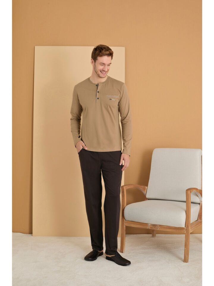 Elite Point 1250 Erkek Uzun Kol Pijama Takımı