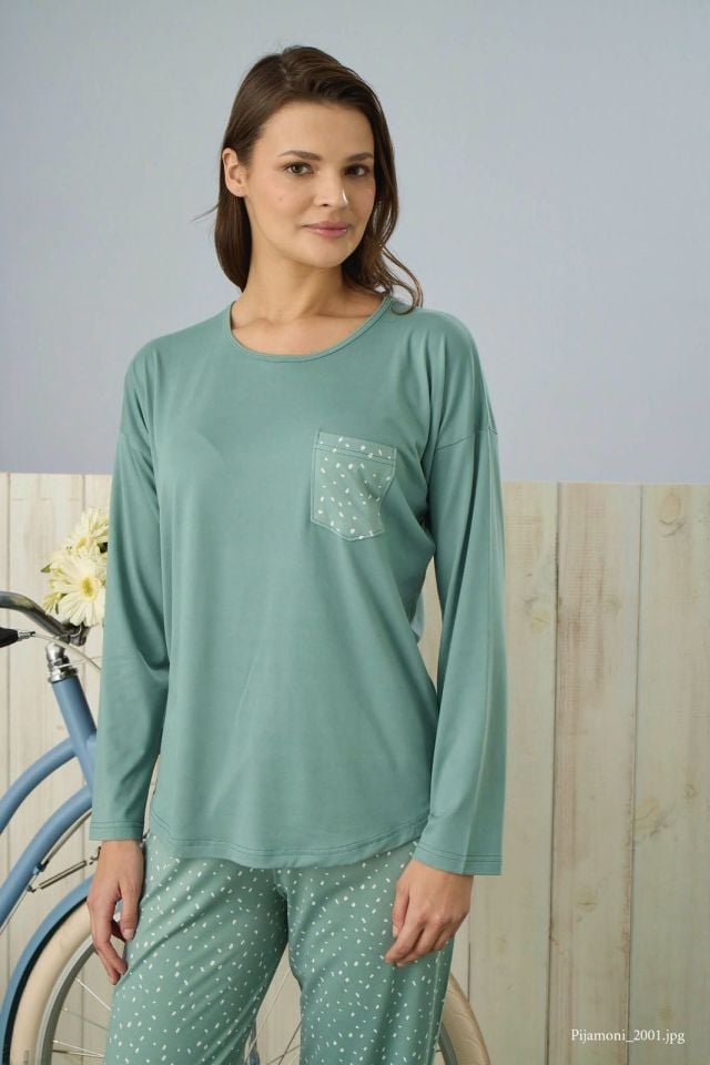 Pijamoni 7575 Bayan Pijama Takımı