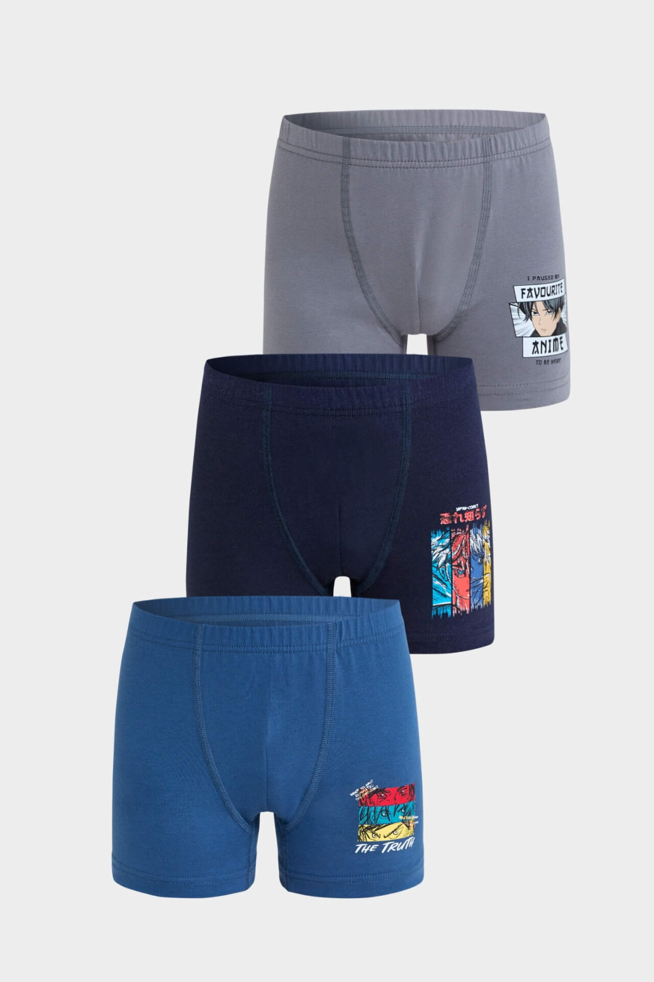 Berrak 5083 erkek çocuk 3lü boxer