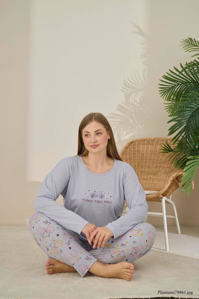 Pijamoni 7330 Bayan Pijama Takımı