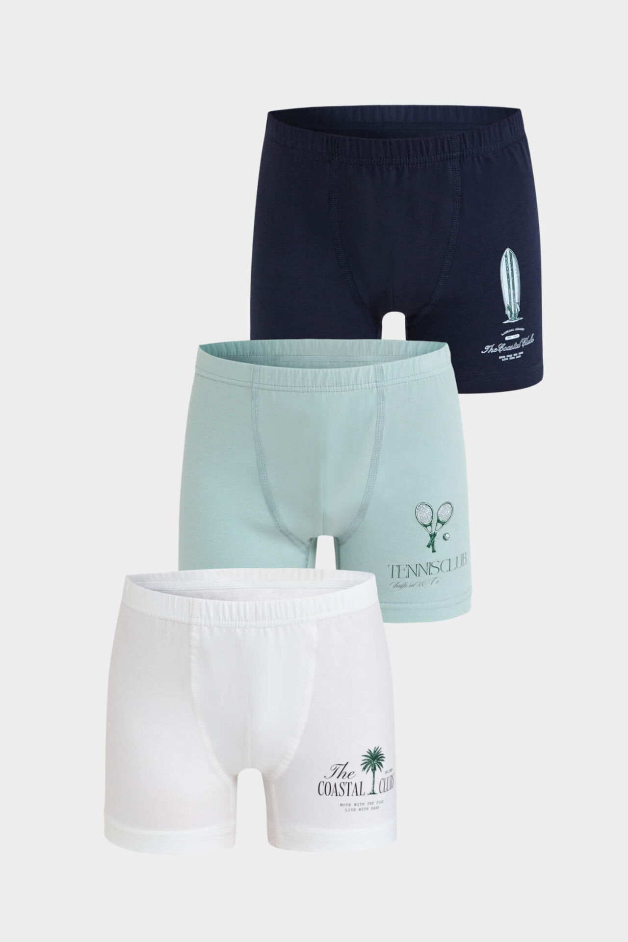 Berrak 5068 erkek çocuk 3lü boxer