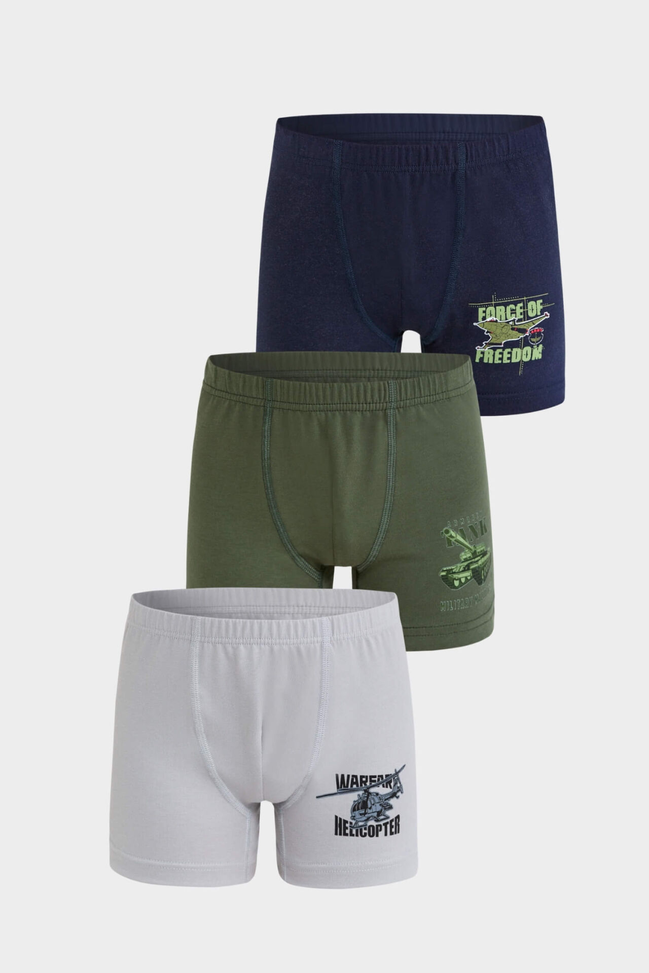 Berrak 5085 erkek çocuk 3lü boxer