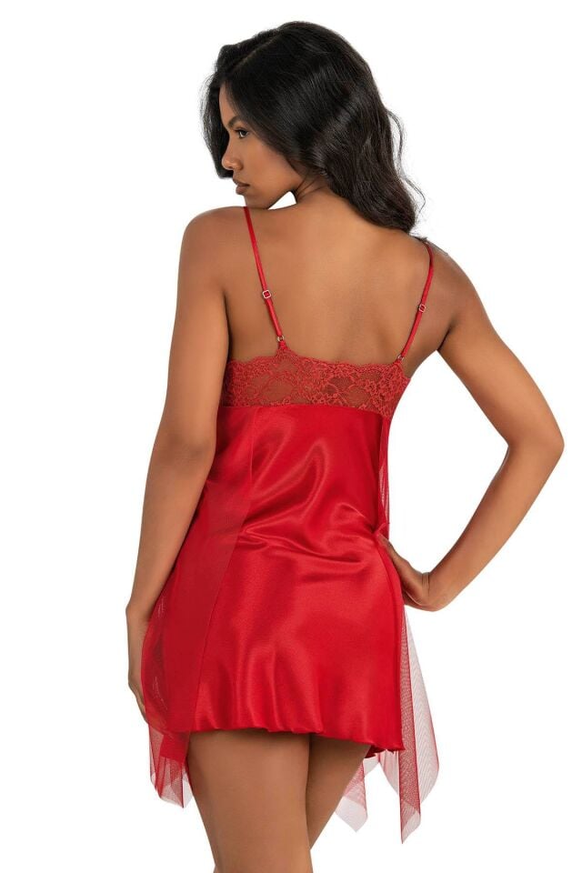 Primoda 8243 Saten Gecelik