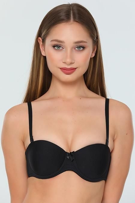 Nbb 3510 Mikrofiber Desteksiz Straplez Sütyen