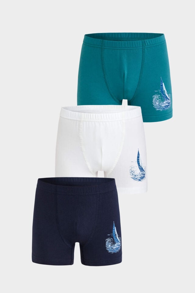 Berrak 5064 erkek çocuk 3lü boxer