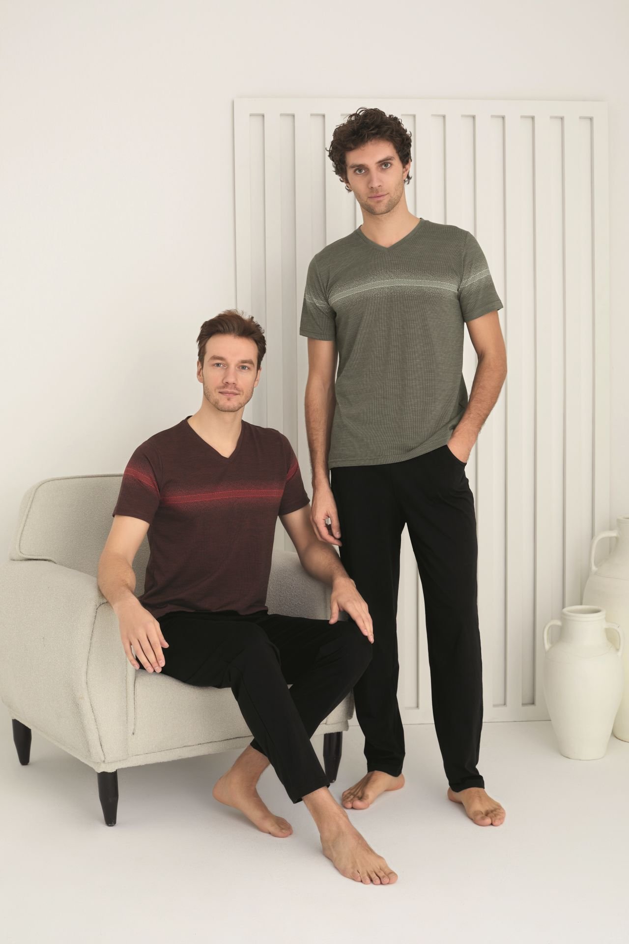 Elite Point 1518 Erkek Kısa Kol Pijama Takımı
