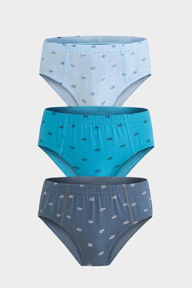 Berrak 5076 erkek çocuk 3lü slip
