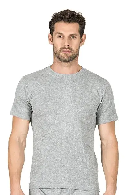 Saran 3007 erkek o yaka yarım kol atlet