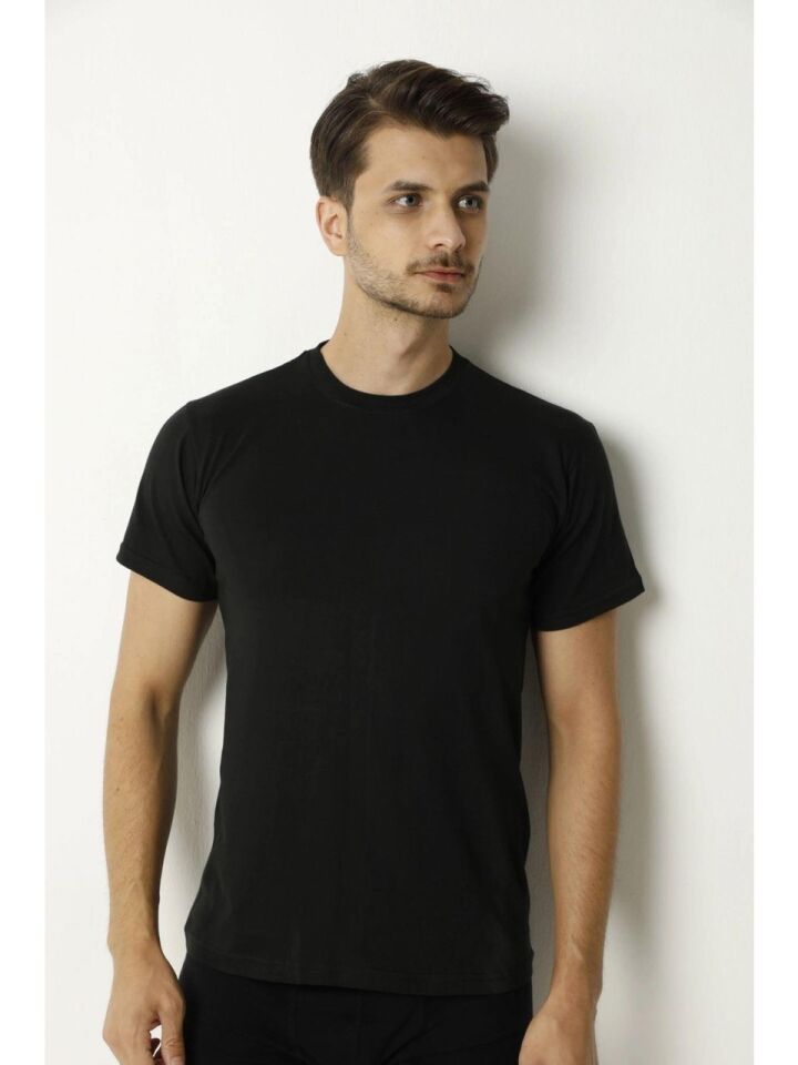 Saran 3007 erkek o yaka yarım kol atlet