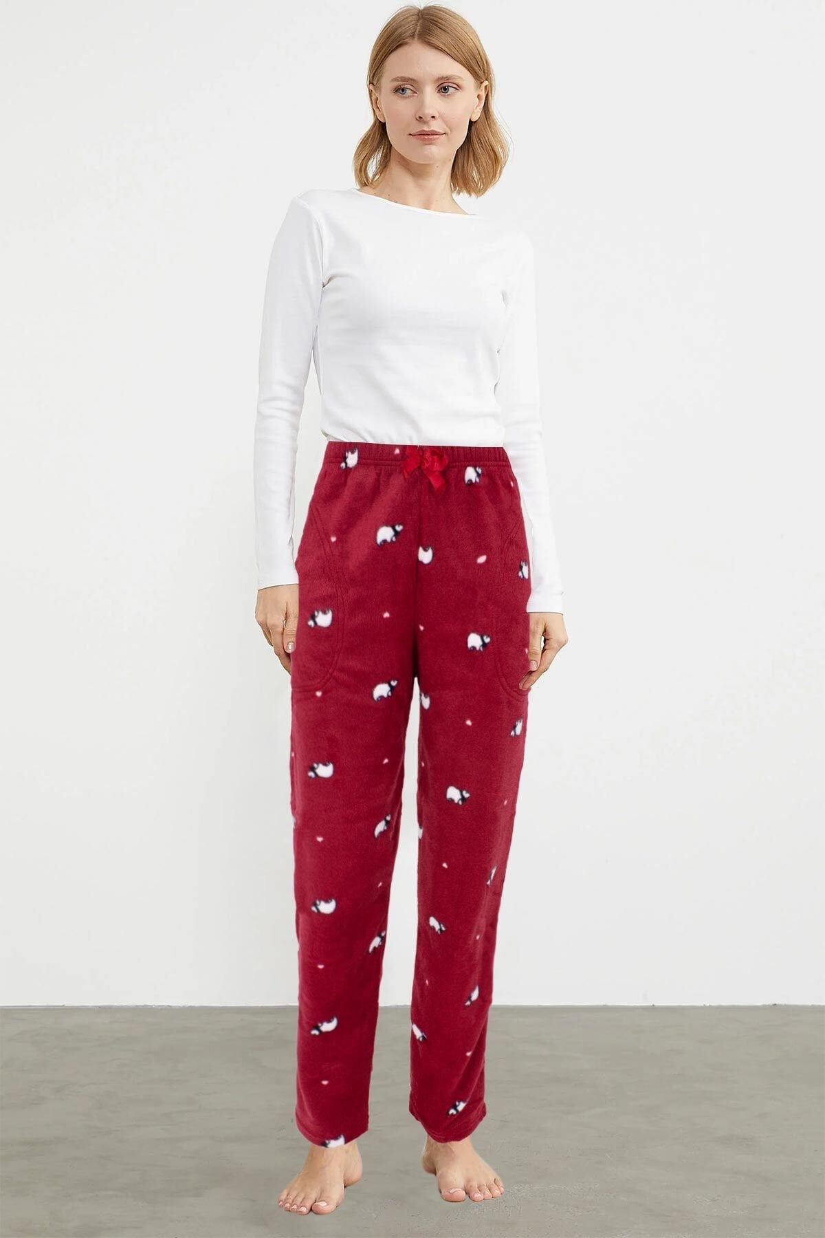 Pijamoni 450 Bayan Polar Tek Alt