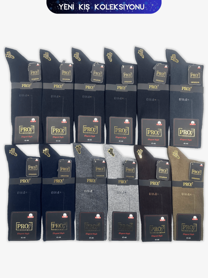 Pro 16656 Erkek Compact Penye Mevsimlik Çorap