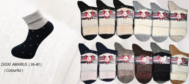 Pro 25030 bayan lamswool çorap
