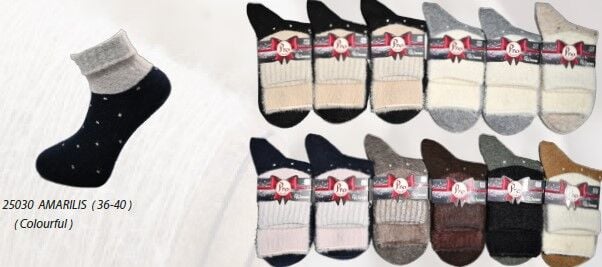 Pro 25030 bayan lamswool çorap