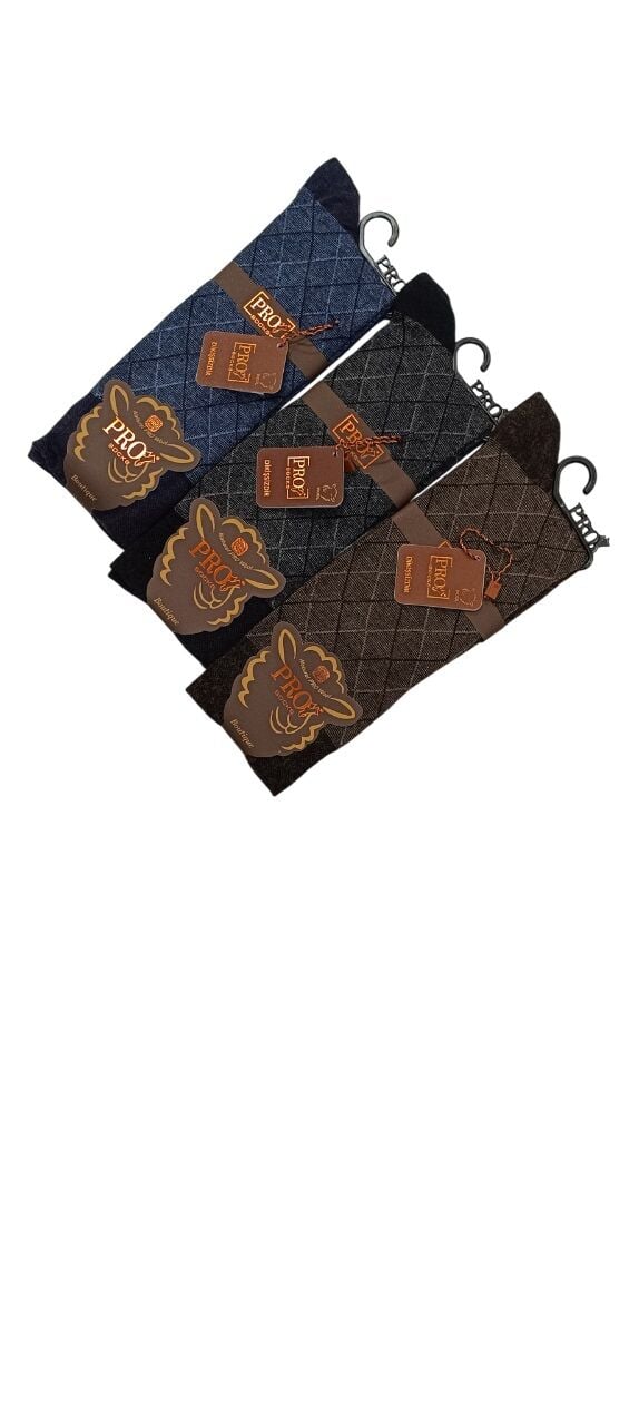 PRO 12619 ERKEK İNCE YÜN ÇORAP