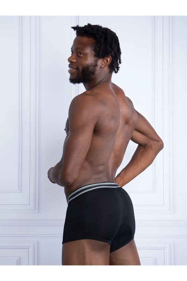 Eros 051 Erkek Modal Boxer -SİYAH - - M
