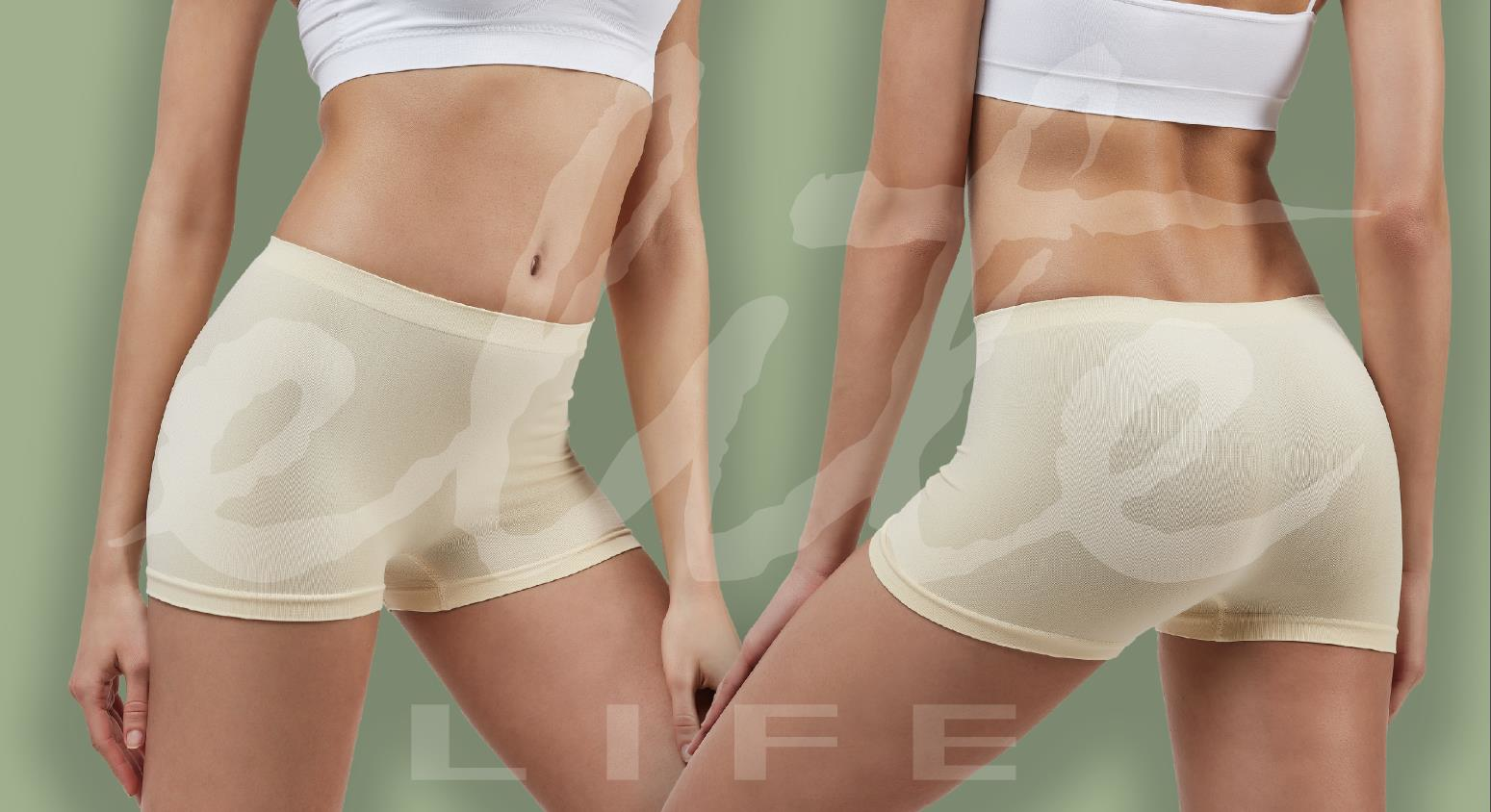 ELİTE LİFE 830 A-02 BAYAN PANTY BOXER ---TEN - L-XL