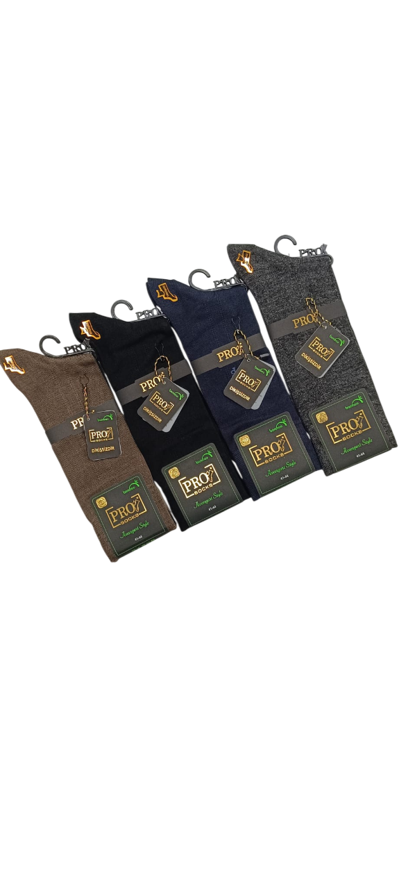 Pro 17191 erkek bamboo yazlık çorap
